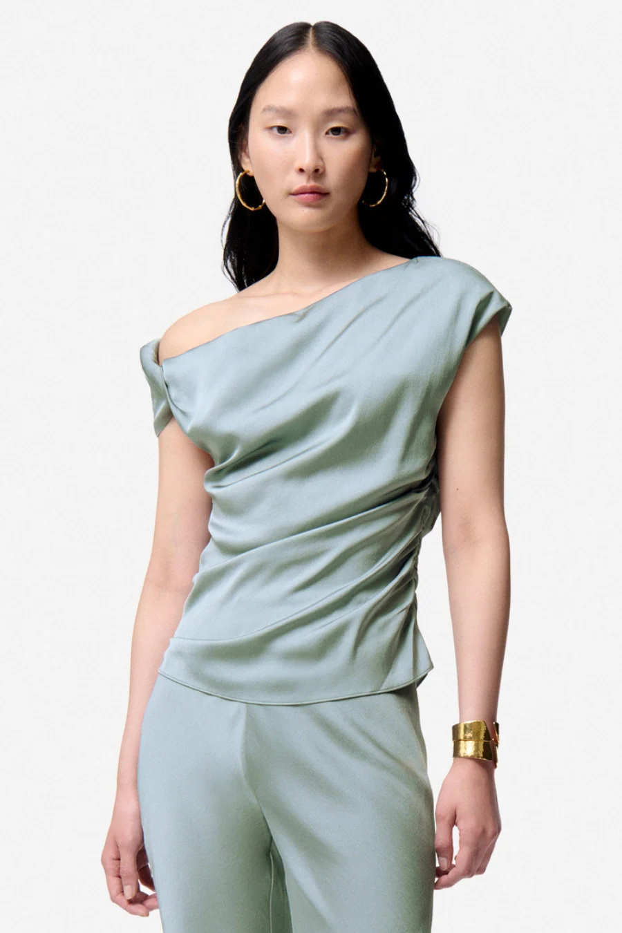 Ezai Top Gris Perle - Image 3