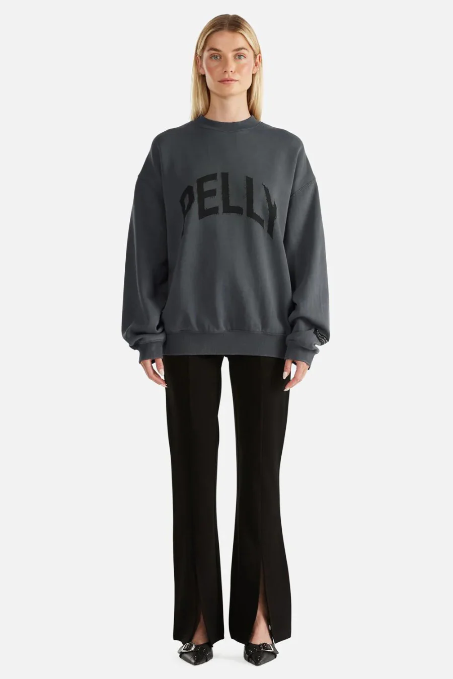 Faded Sweatshirt Washed Black