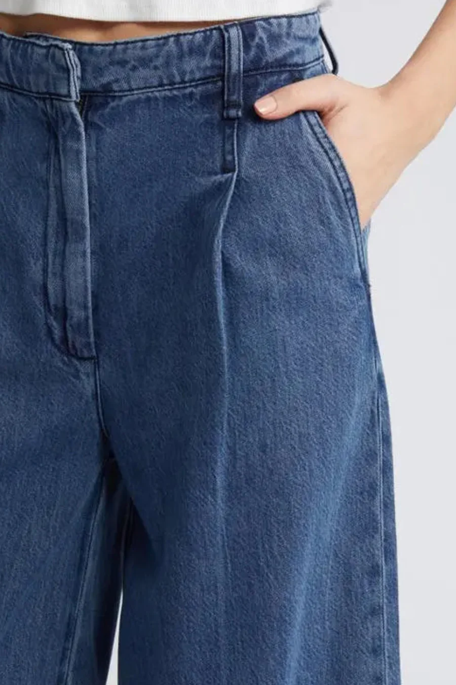 Featherweight Abigale Pleated Pant Stark - Image 3