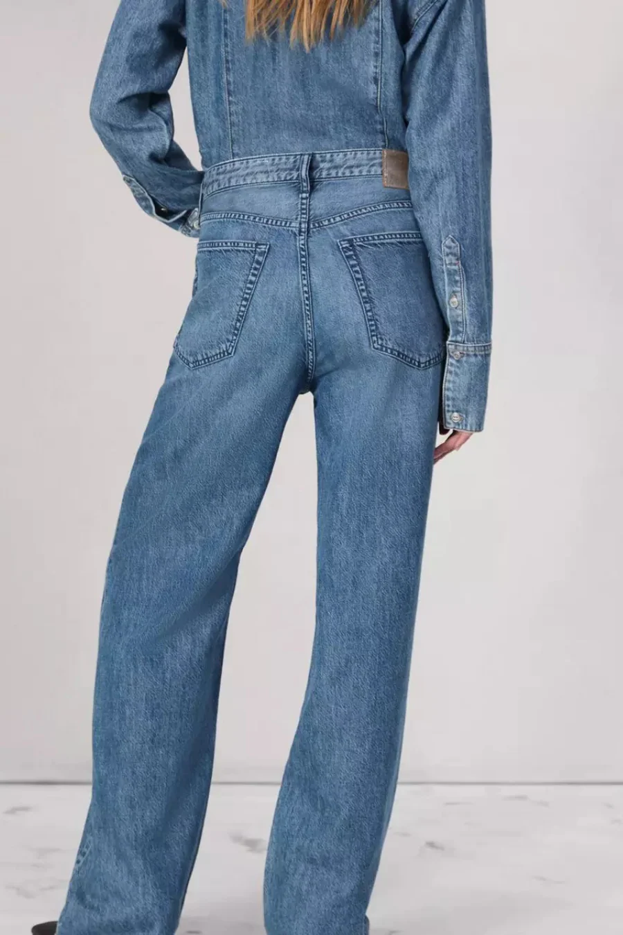 Featherweight Logan Wide Leg Jean River - Image 2