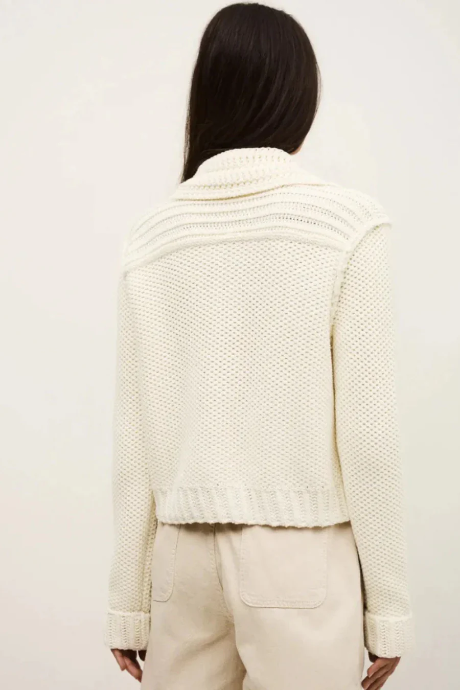 Federica Cardigan Ecru - Image 2
