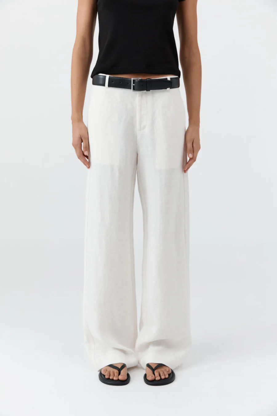 Fine Band Carter Trouser Off White - Image 3