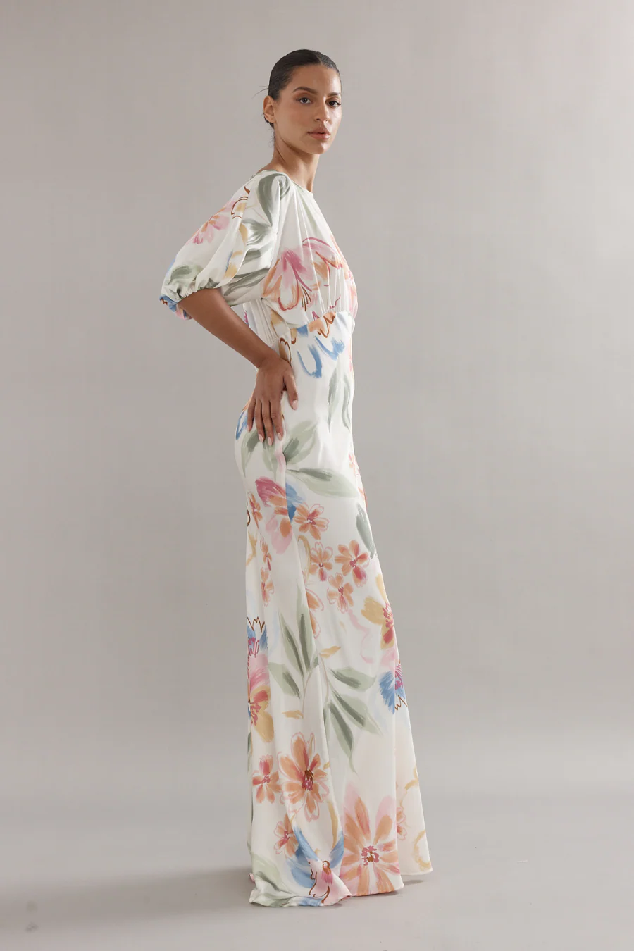 Florence Gown Tea Party Floral - Image 4
