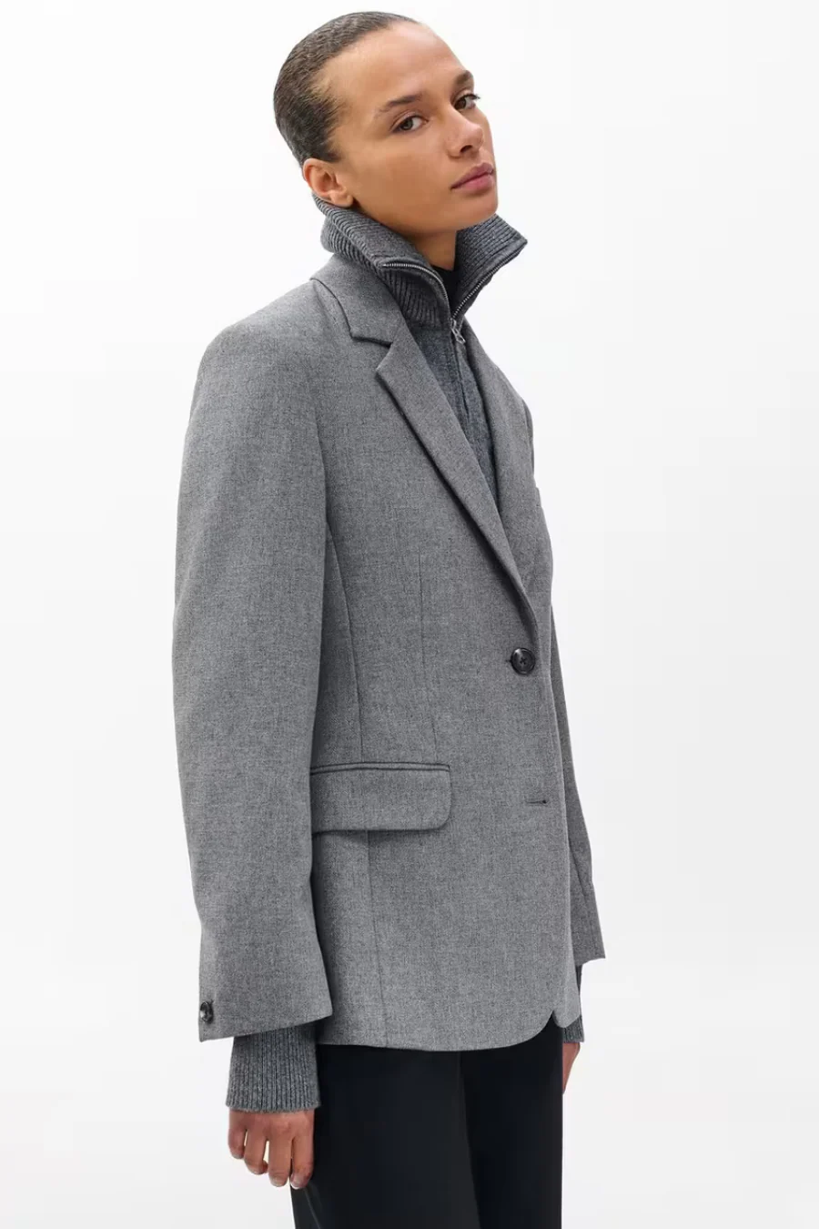 Frank Blazer Grey - Image 2