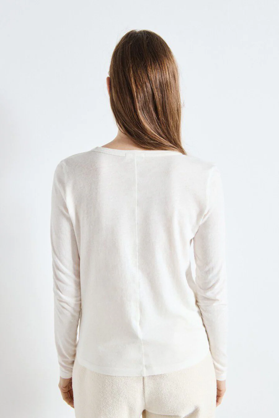 Gamipy Long Sleeve T-Shirt White - Image 3