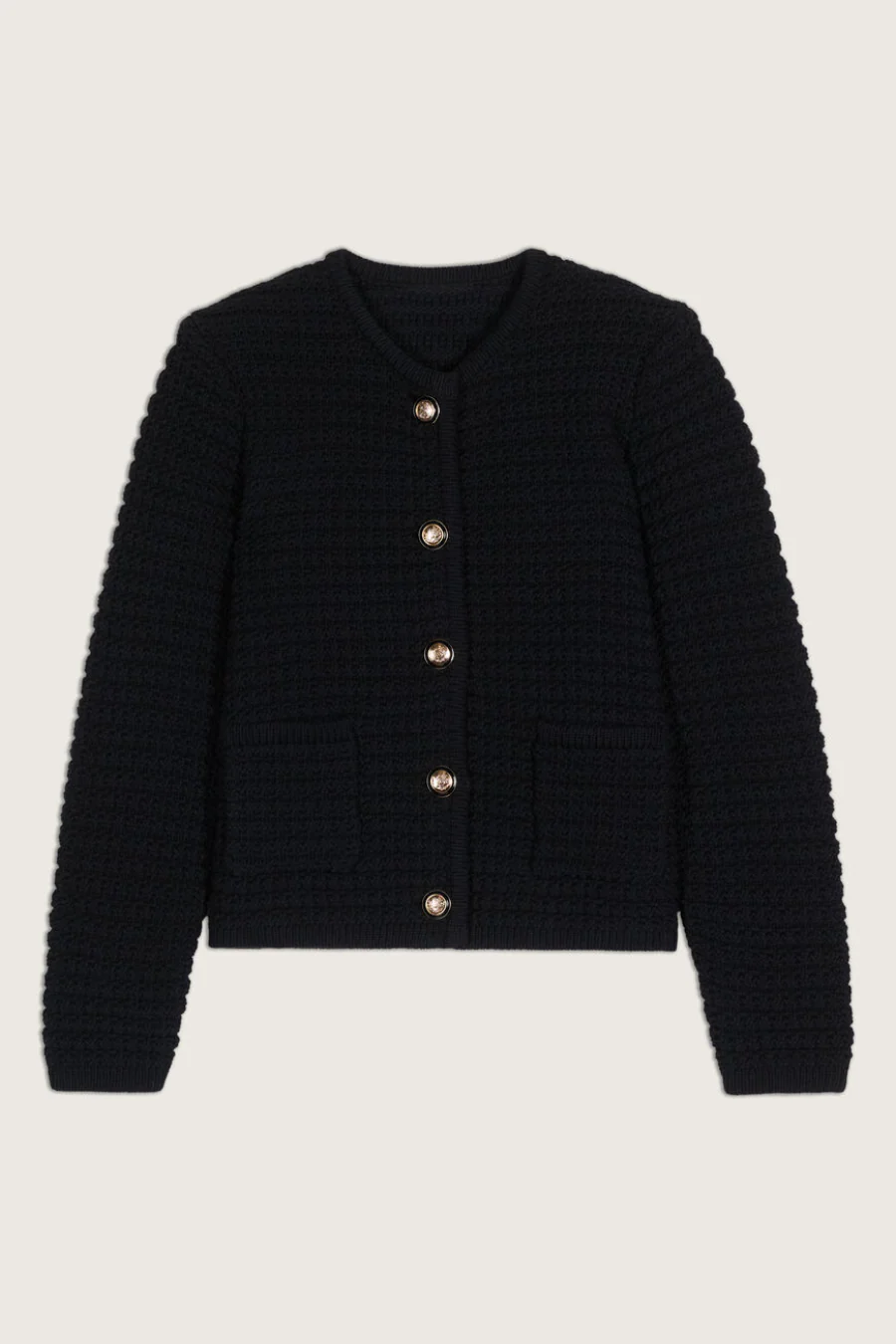 Gaspard Cardigan Noir - Image 4