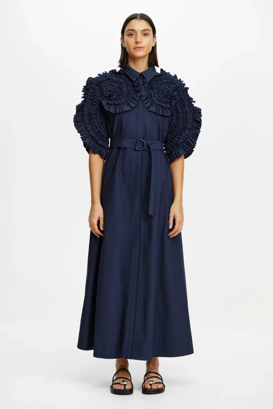 Gedney Midi Dress Deep Sapphire
