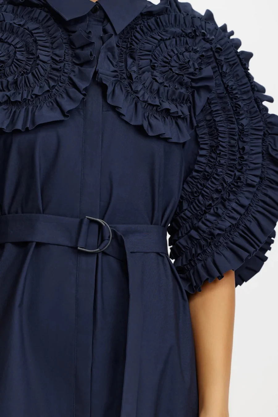 Gedney Midi Dress Deep Sapphire - Image 4