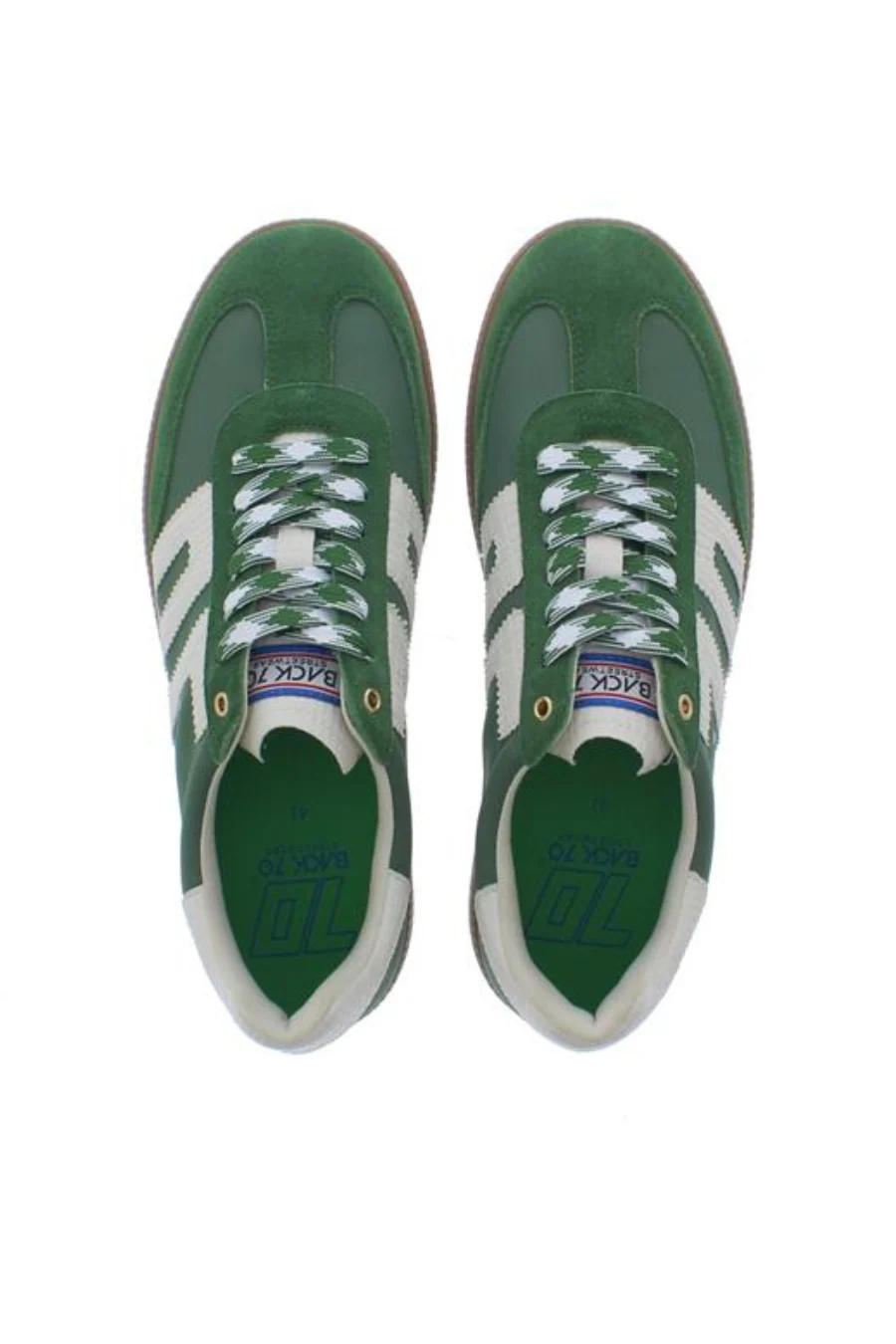 Ghost 03 Suede Dark Green/ Milk - Image 4