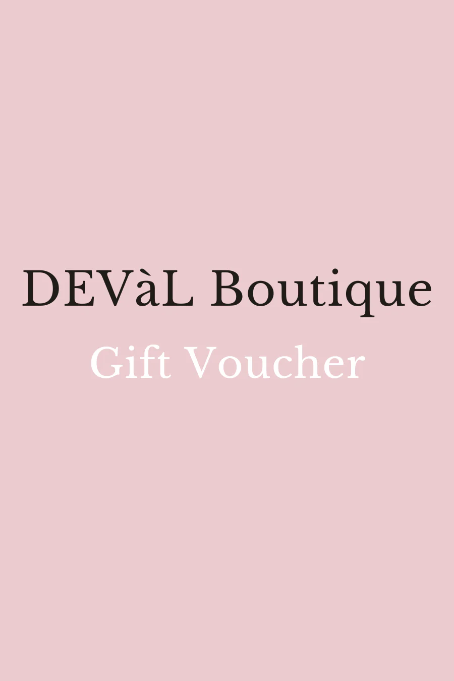 Gift Voucher