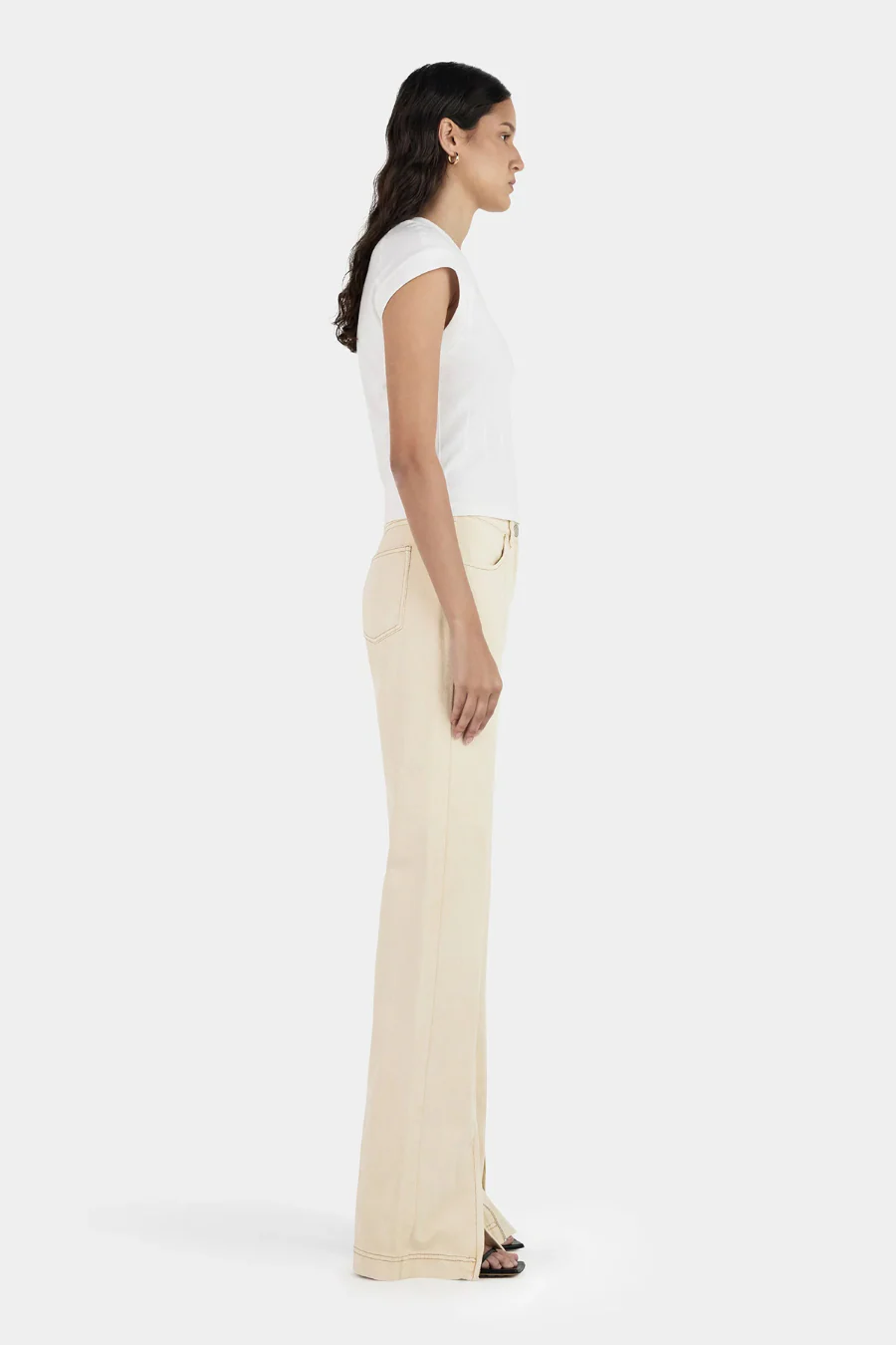 Gigi Baby Tee Ivory - Image 3