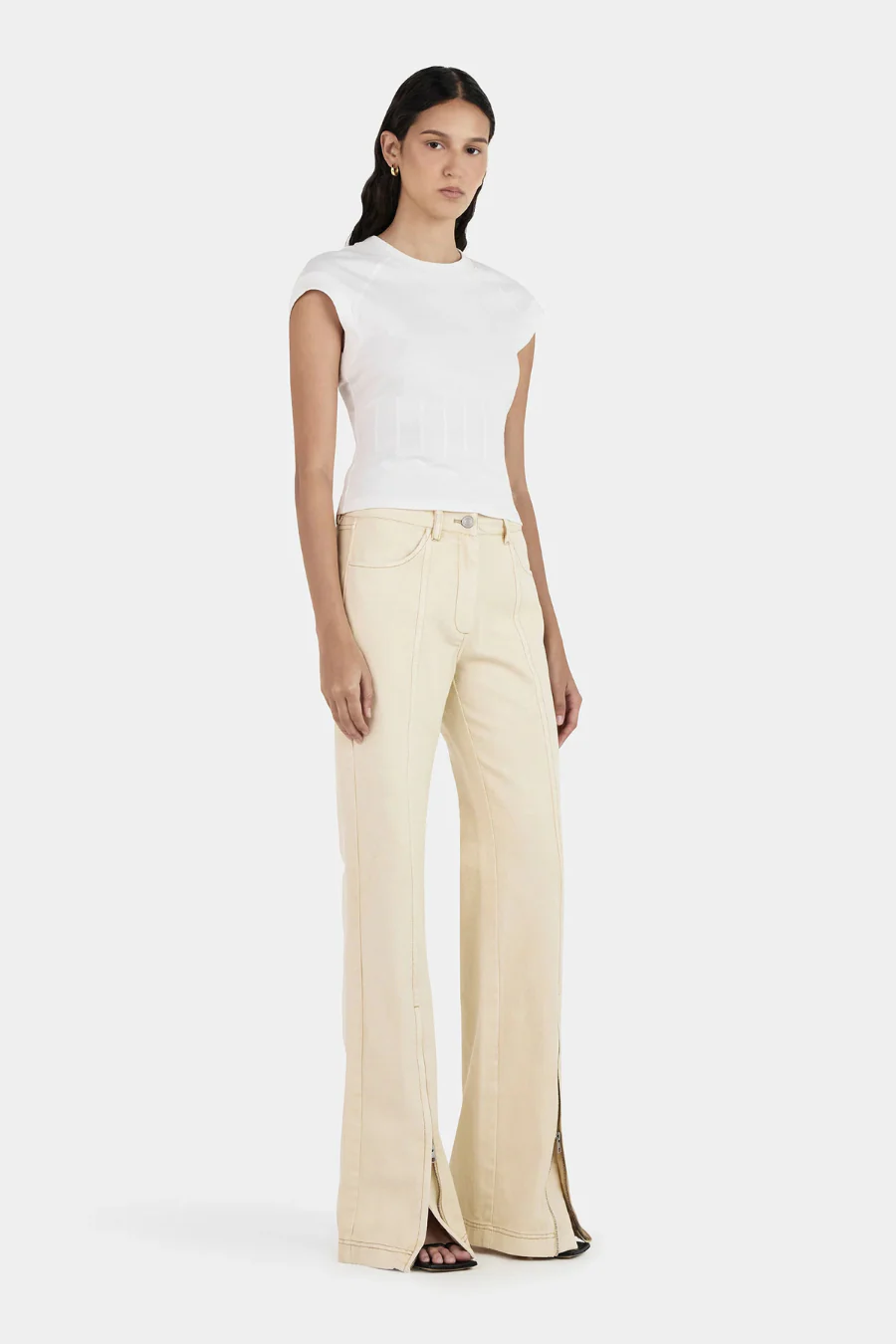 Gigi Baby Tee Ivory - Image 4