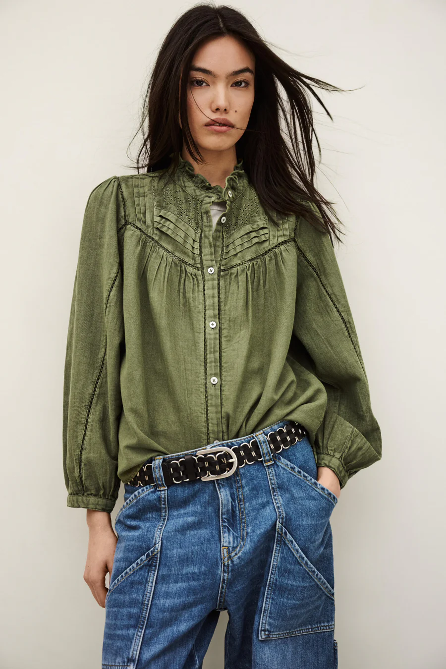 Gilda Blouse Khaki