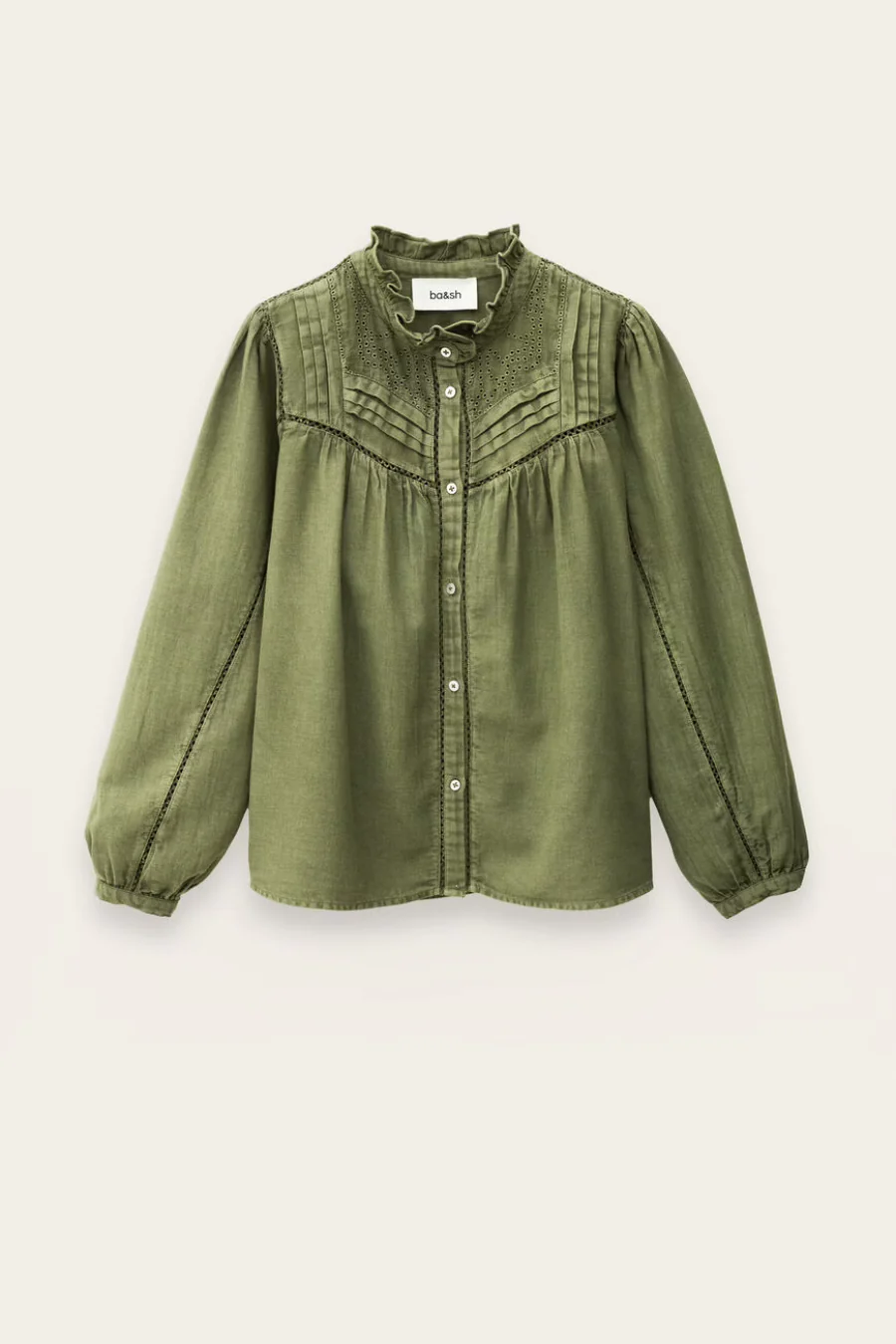 Gilda Blouse Khaki - Image 5