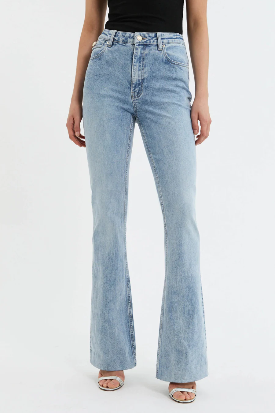 Gisele Flare Jean Blue Light - Image 4