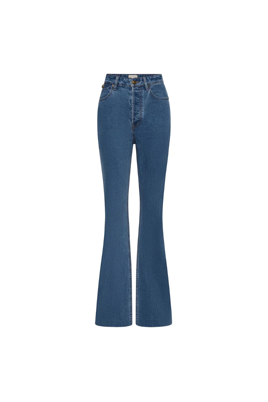 Gisele Flare Jean Mid Wash - Image 3