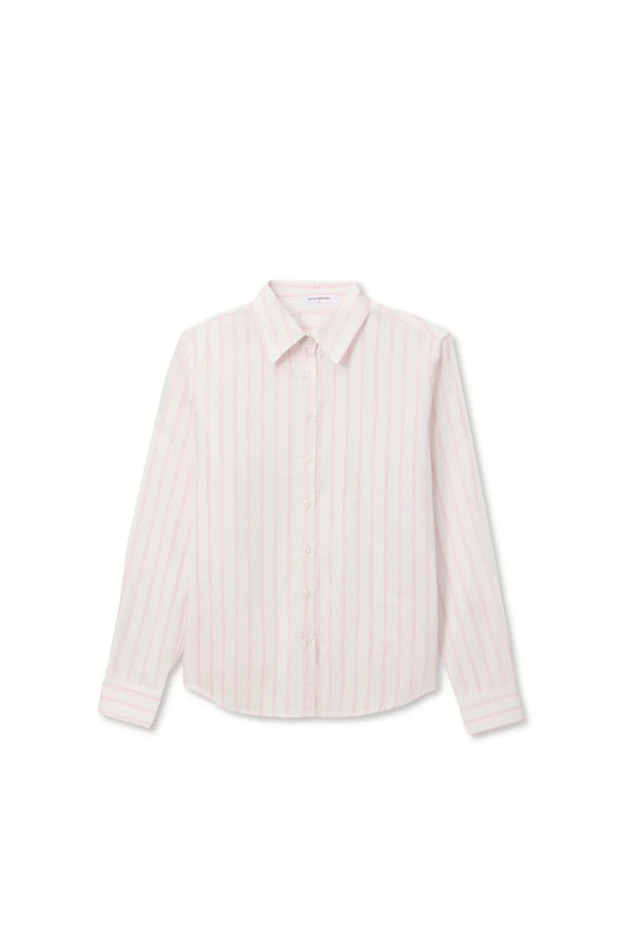 Gisele Poplin Shirt Sugar Pink Stripe - Image 3