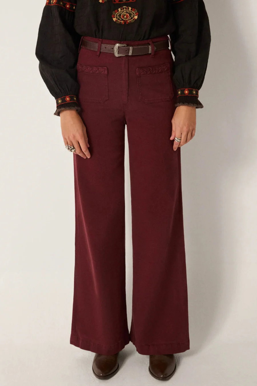 Giuletta Pant Capuleto Grape - Image 2