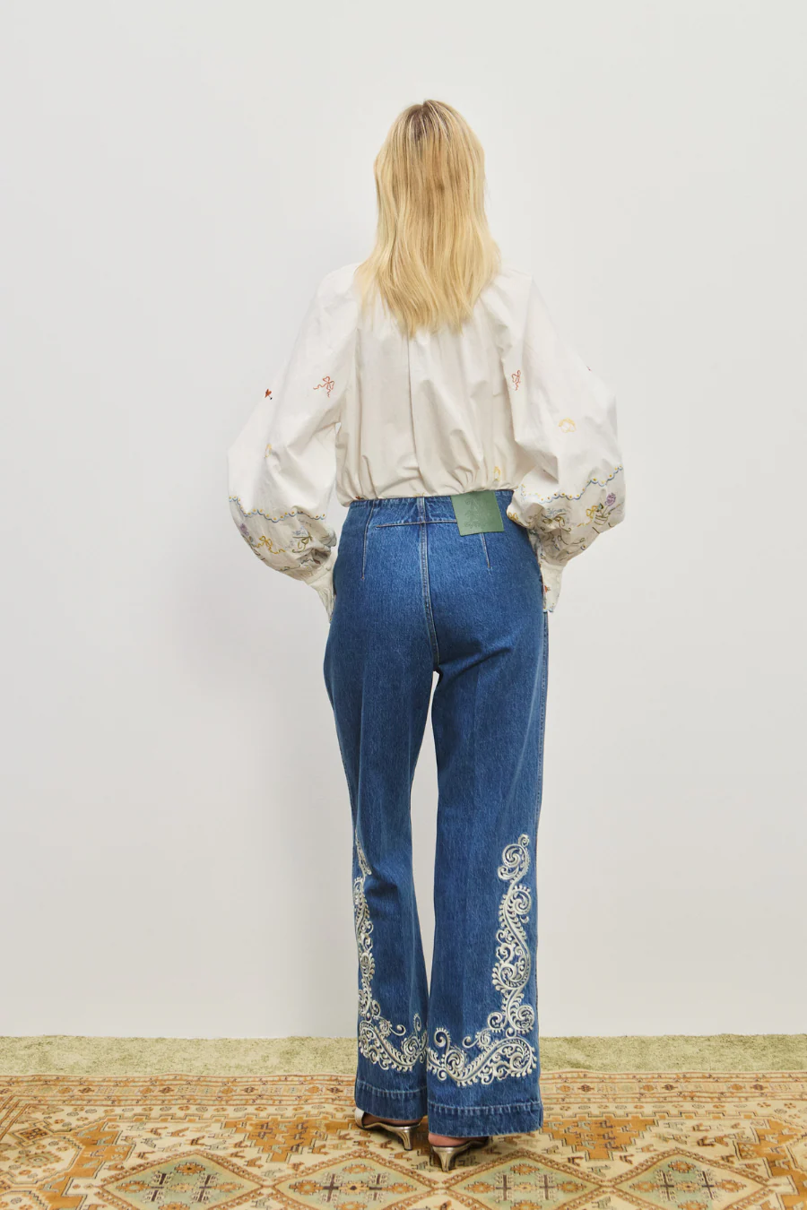 Giulia Embroidered Blouse - Image 2