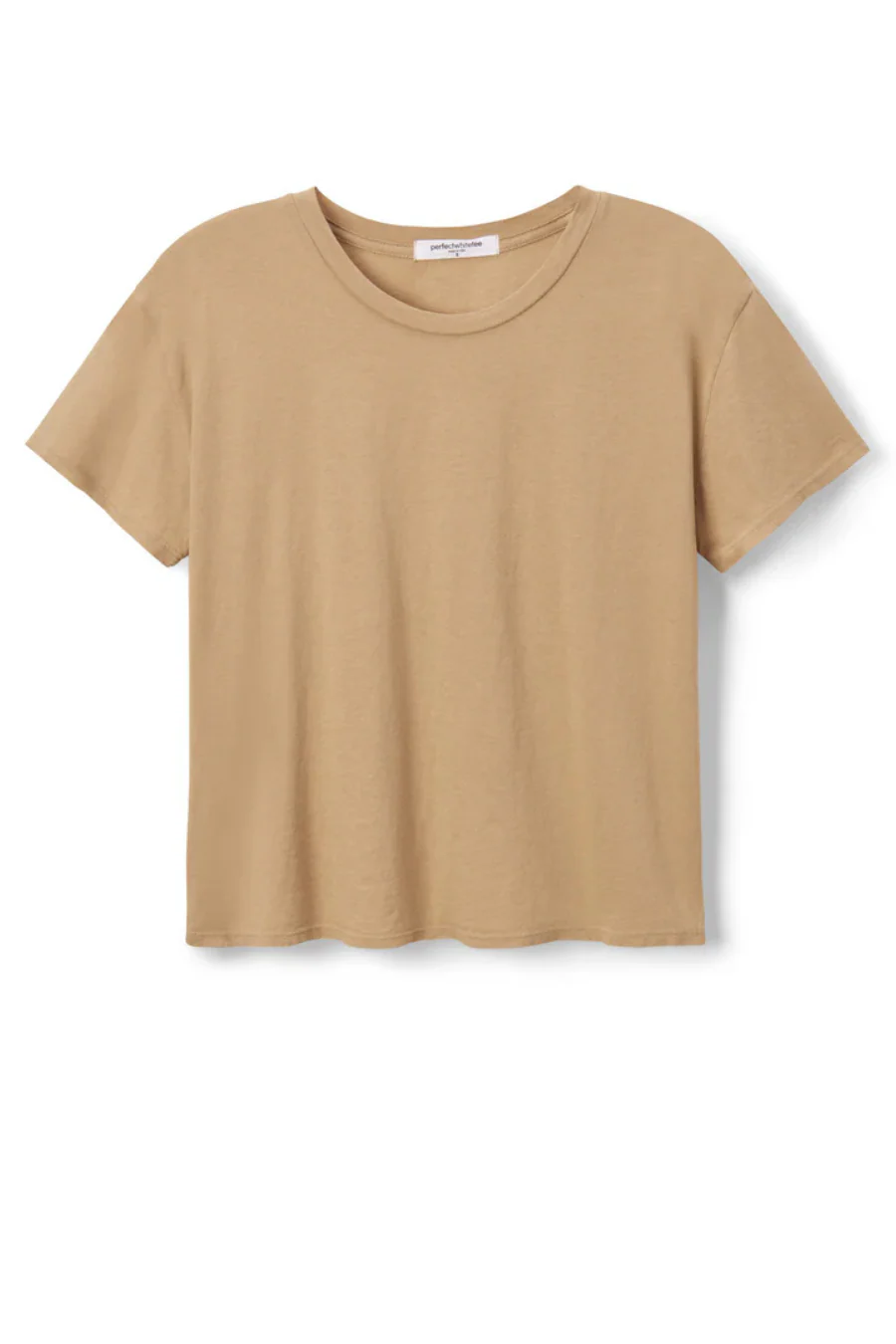 Harley Cotton Boxy Crew Tee Suede - Image 3