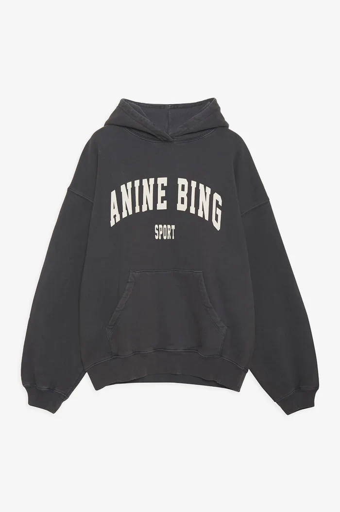 Harvey Sweatshirt Washed Black - Image 4