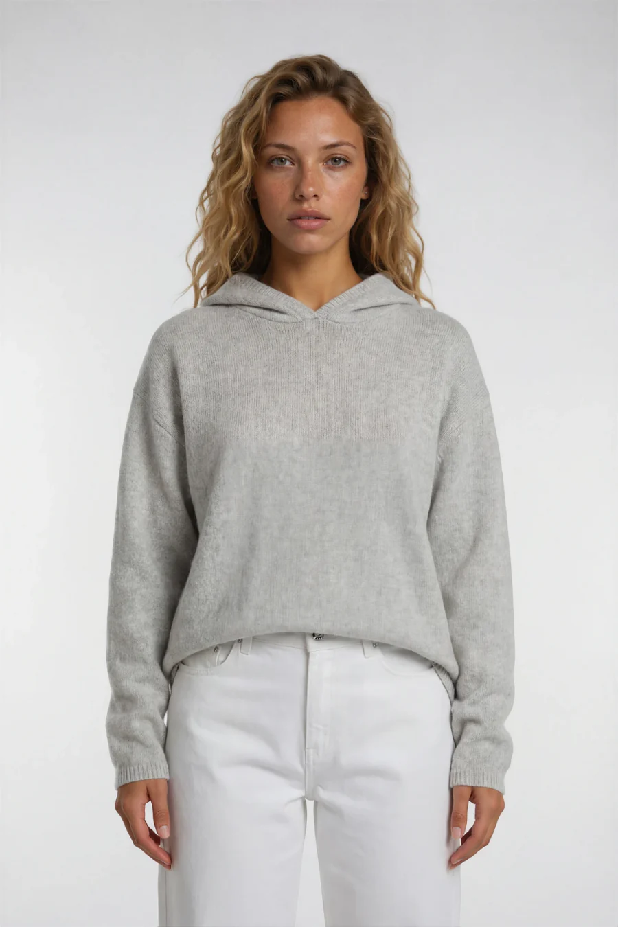 Helen Hoodie Light Grey - Image 3