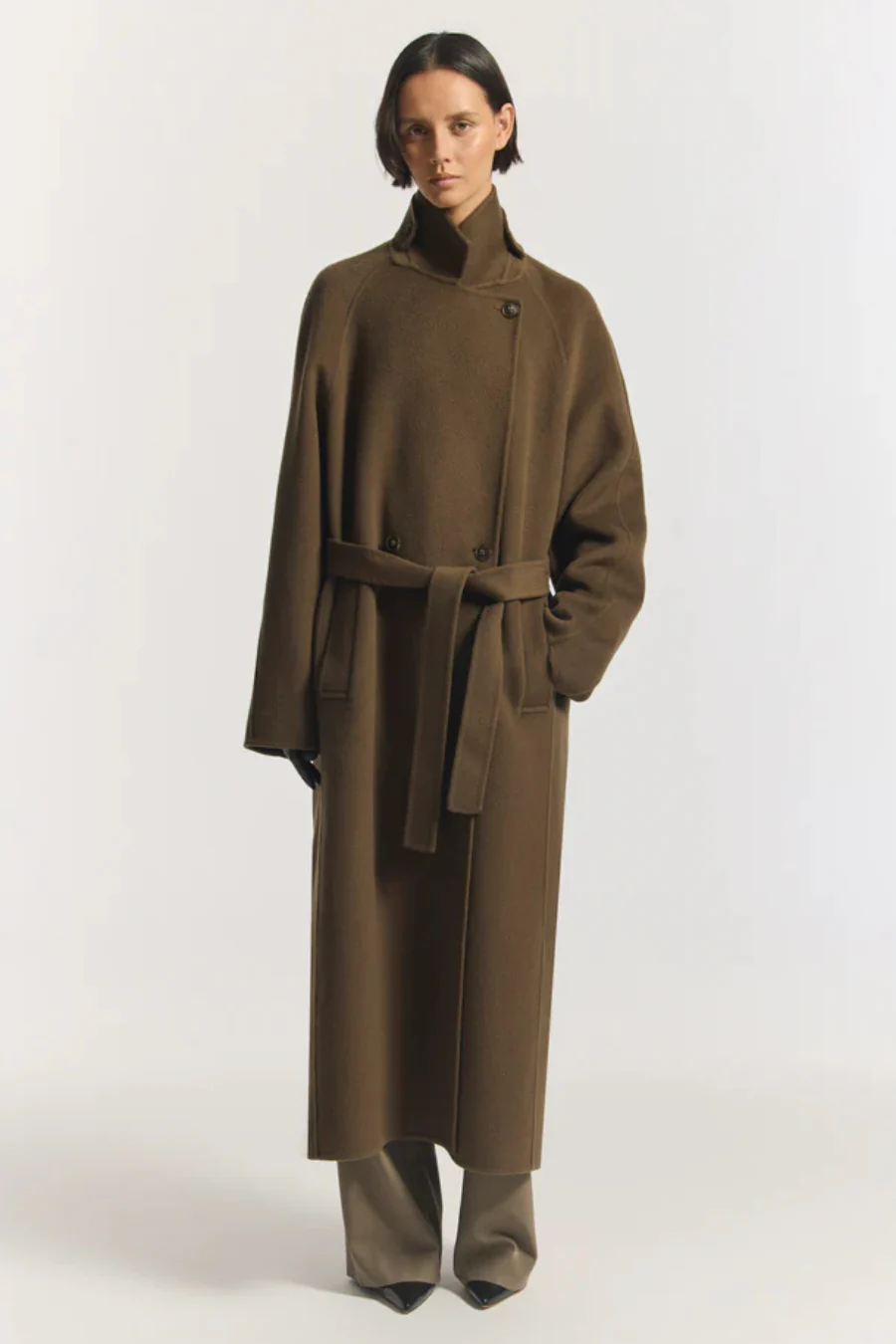 Hemingway Coat Khaki