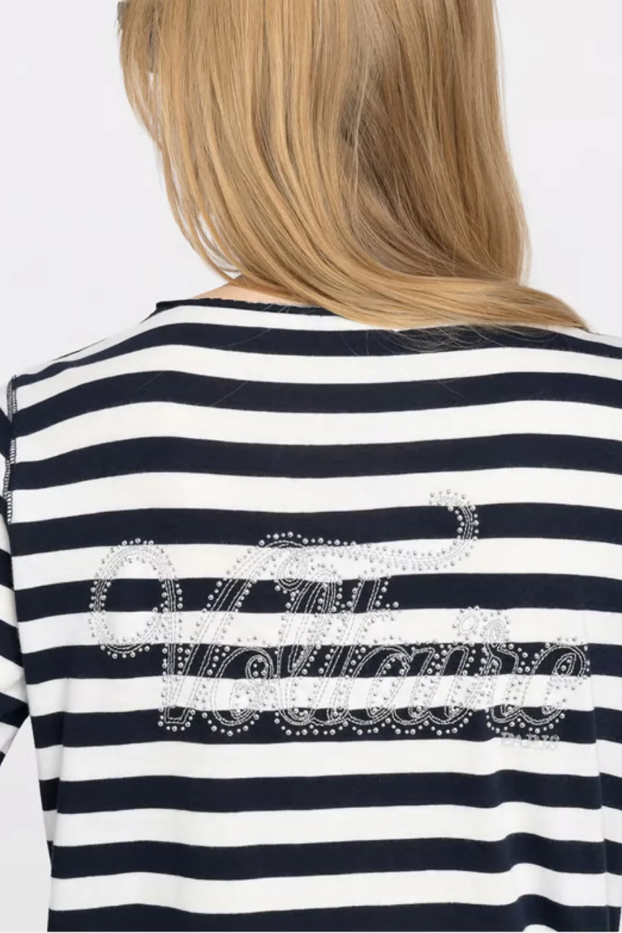 Henley Top Voltaire Stripe Encre - Image 4
