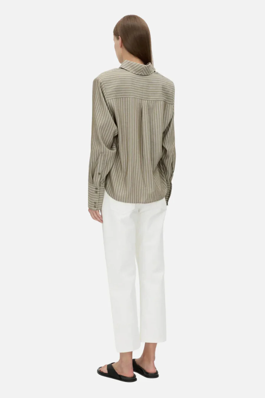 Illias Shirt Ash Stripe - Image 2