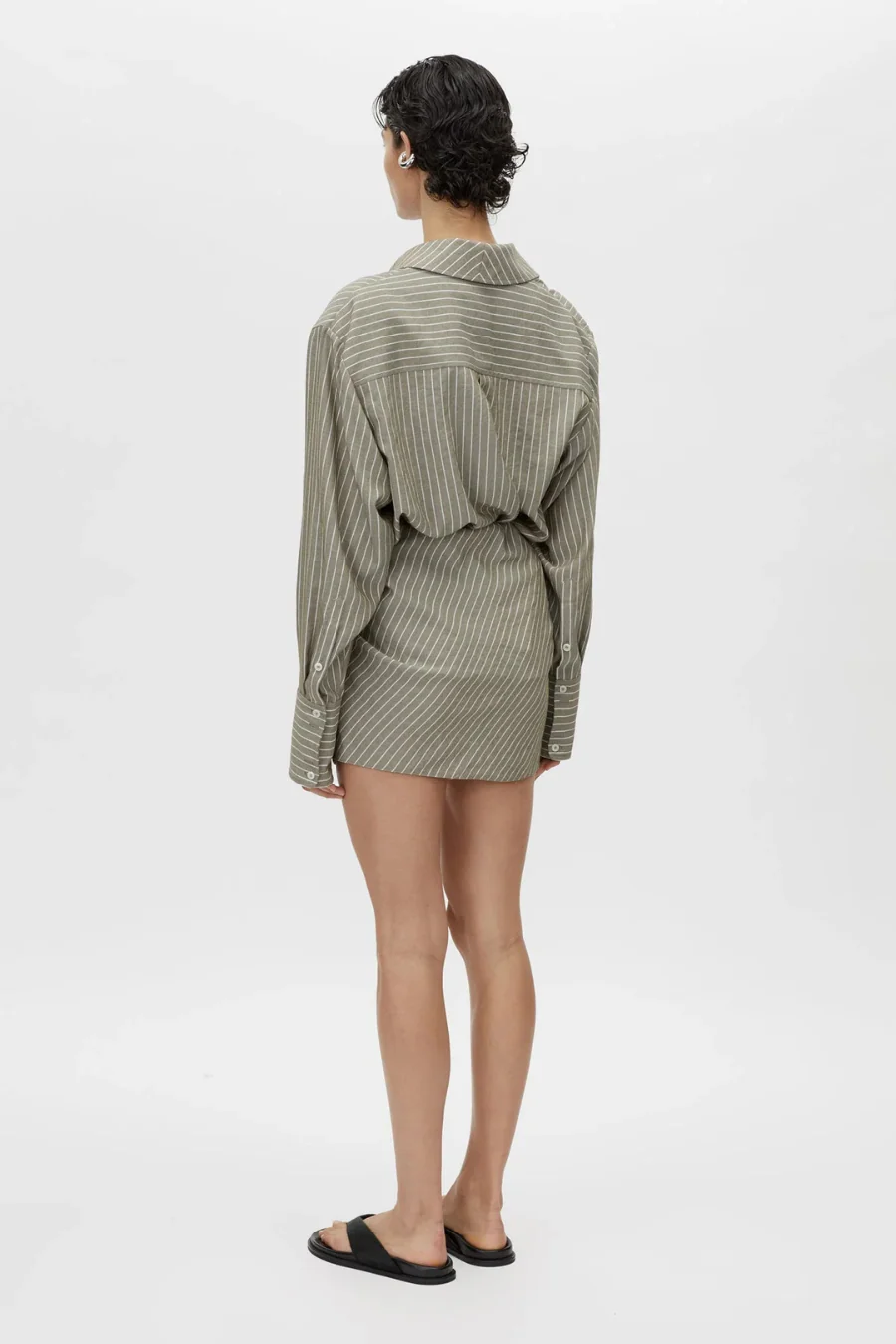 Illias Skirt Ash Stripe - Image 2