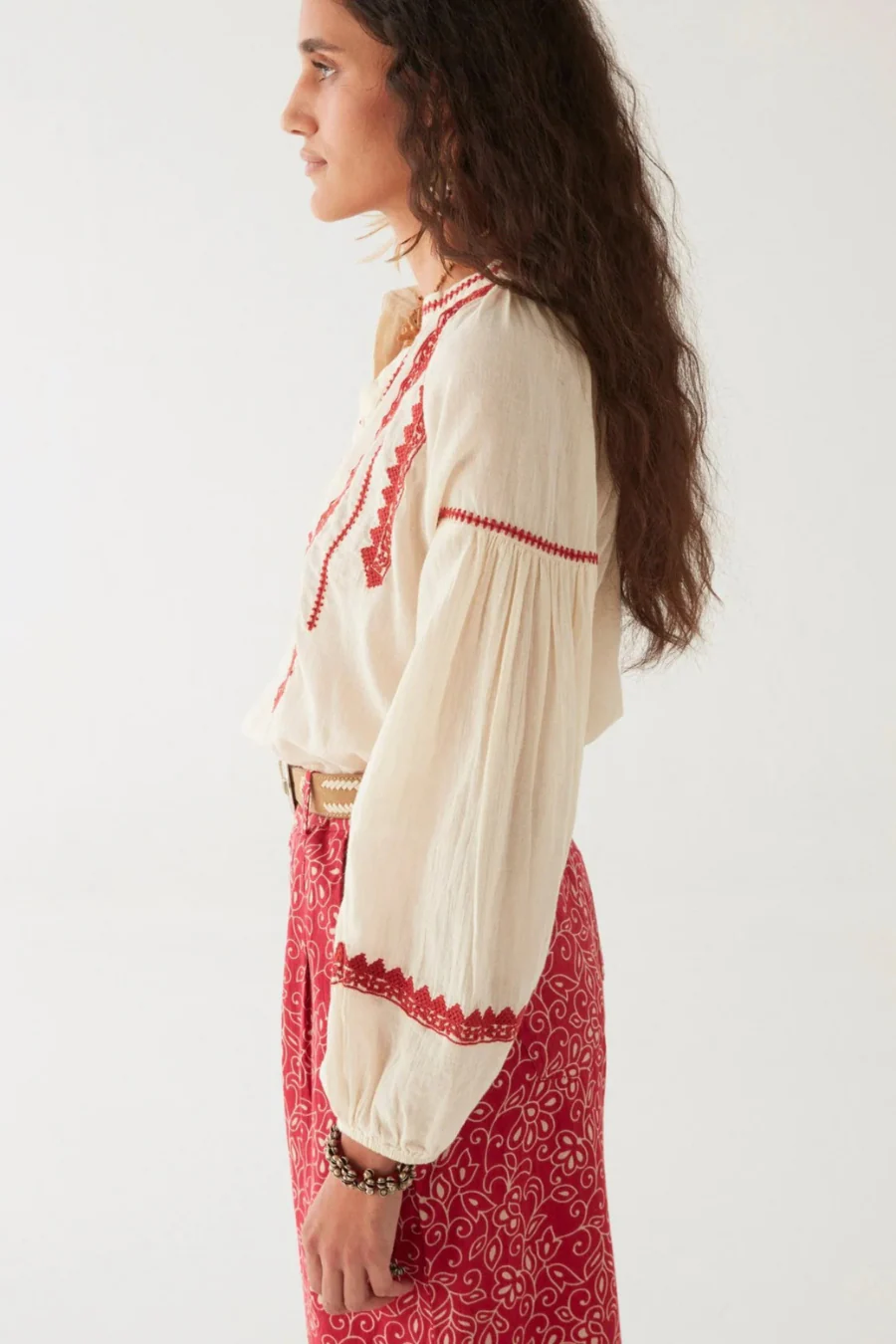 Irina Blouse Bell Pepper - Image 4