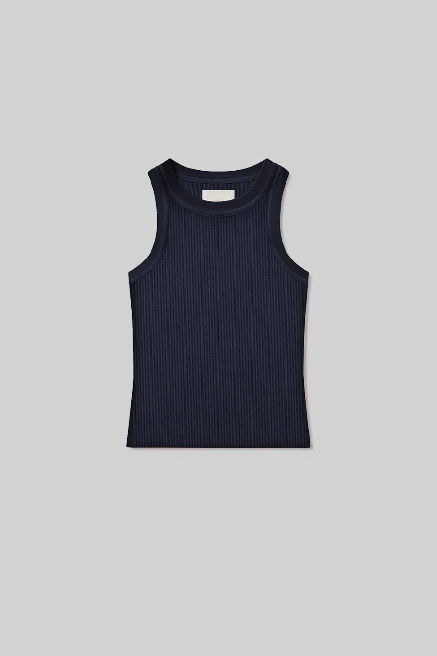 Isabel Rib Tank Navy - Image 3