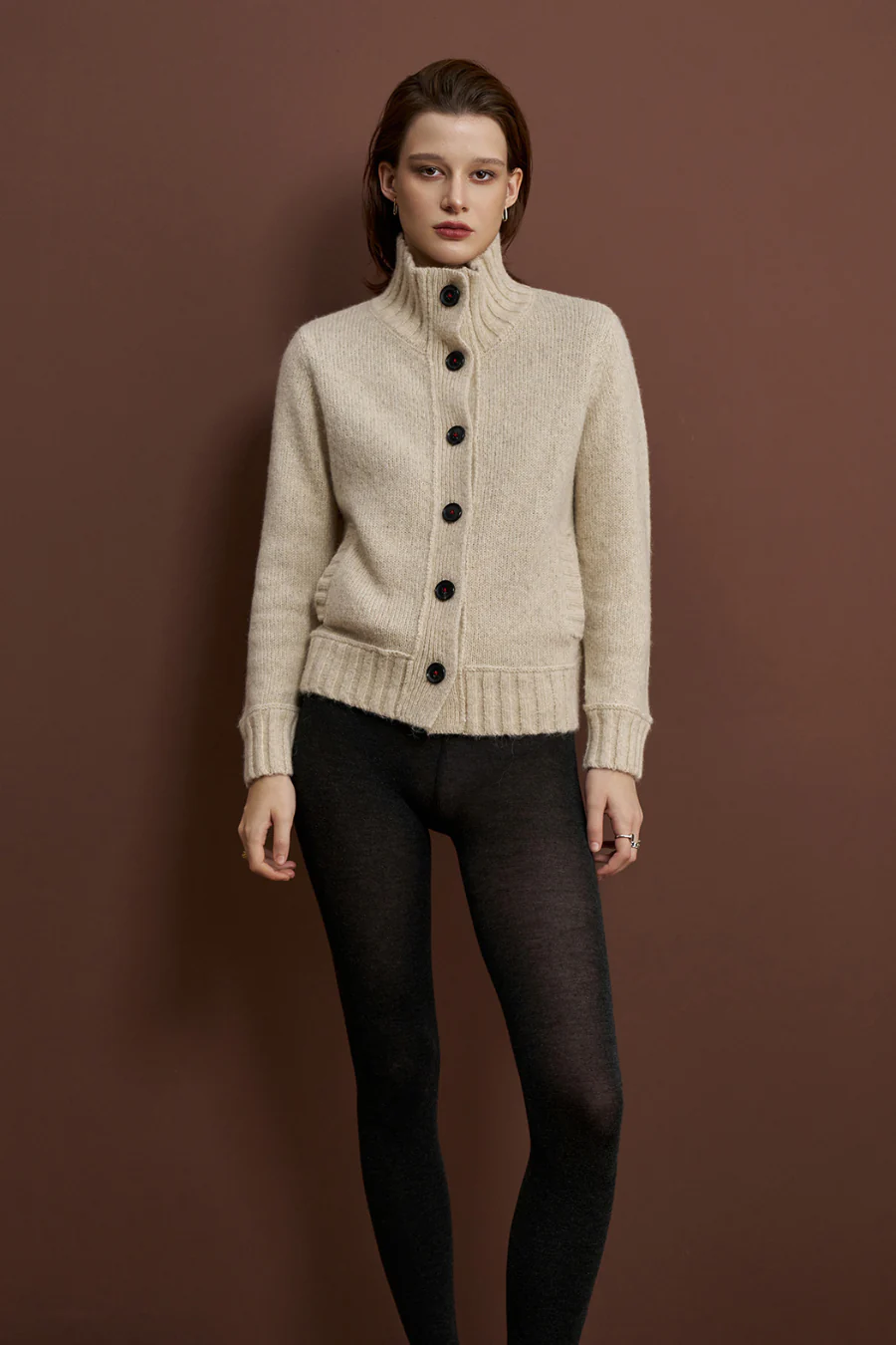 Isabella Polo Jacket Alpaca - Image 3