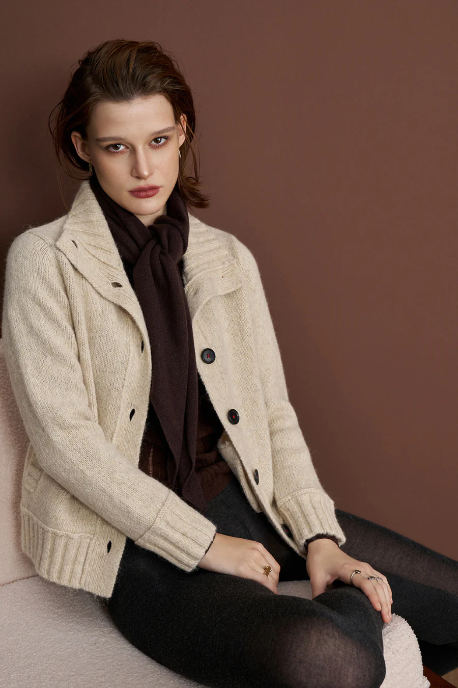 Isabella Polo Jacket Alpaca - Image 4