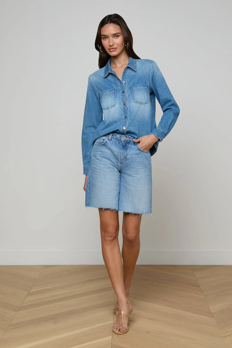 Isla Denim Shirt Anaheim - Image 3