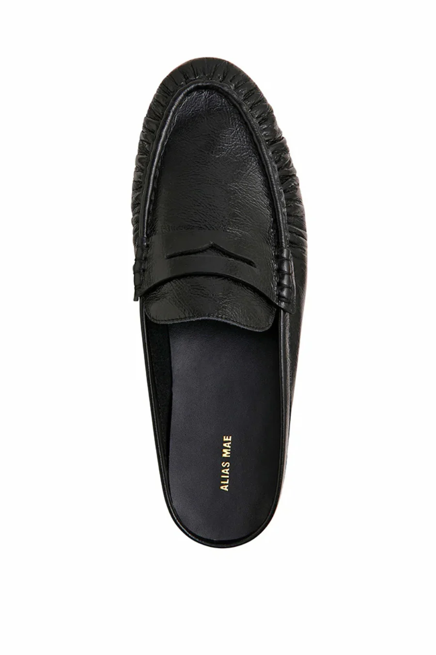 Ivy Black Oily Leather - Image 2