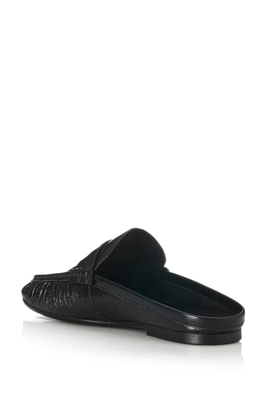 Ivy Black Oily Leather - Image 3