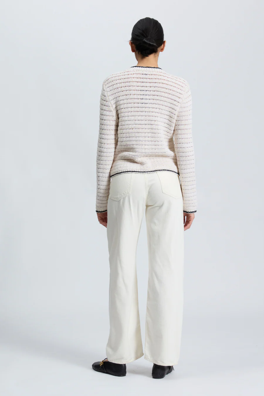 Jace Lady Cardigan Ivory - Image 2