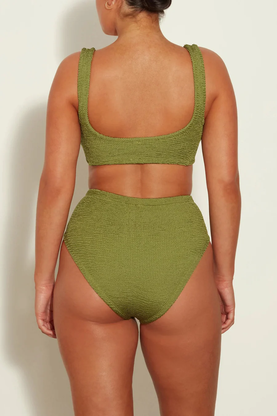 Jamie Bikini Metallic Moss - Image 2