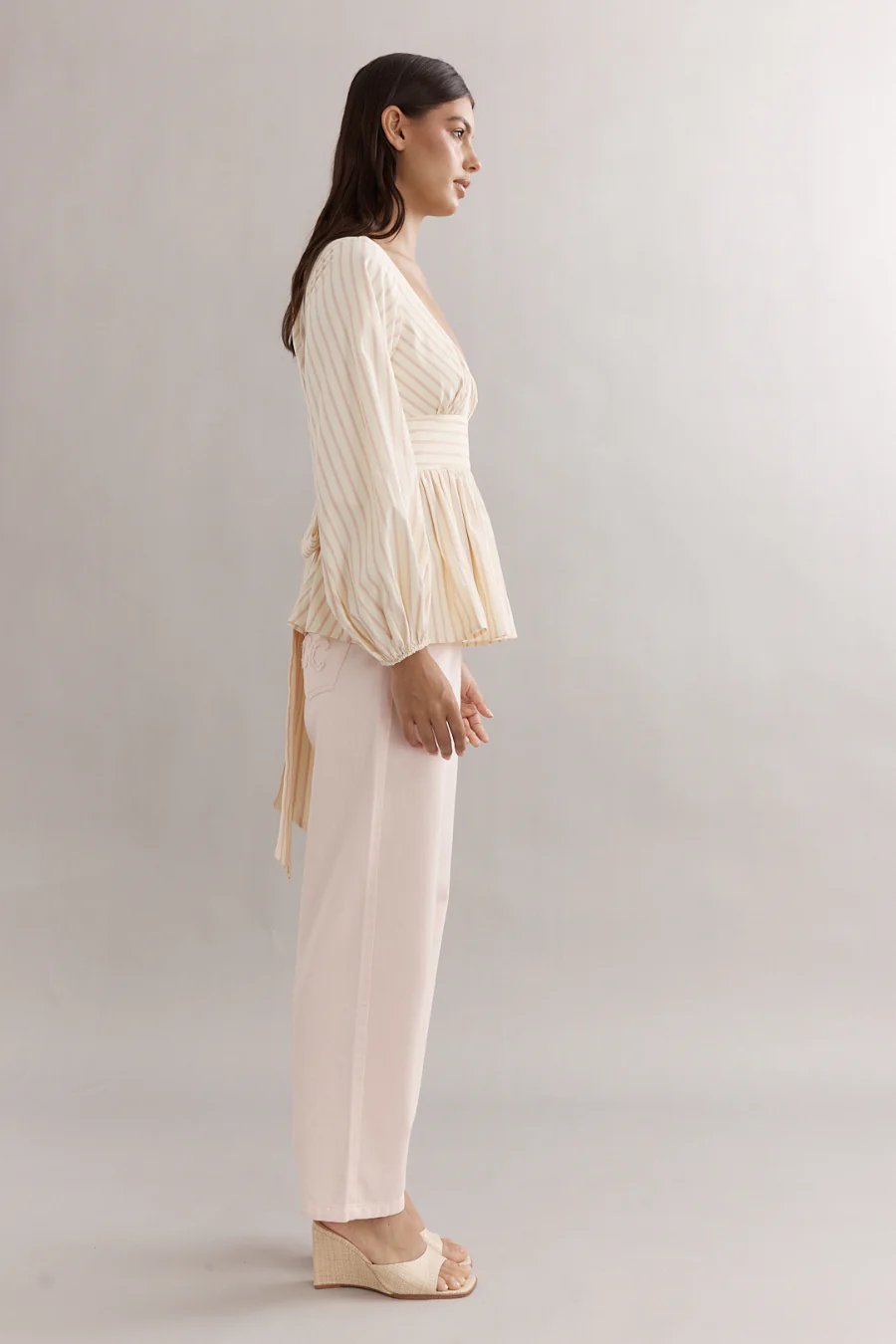 Jasmine Bodice Strawberries And Cream - Image 4