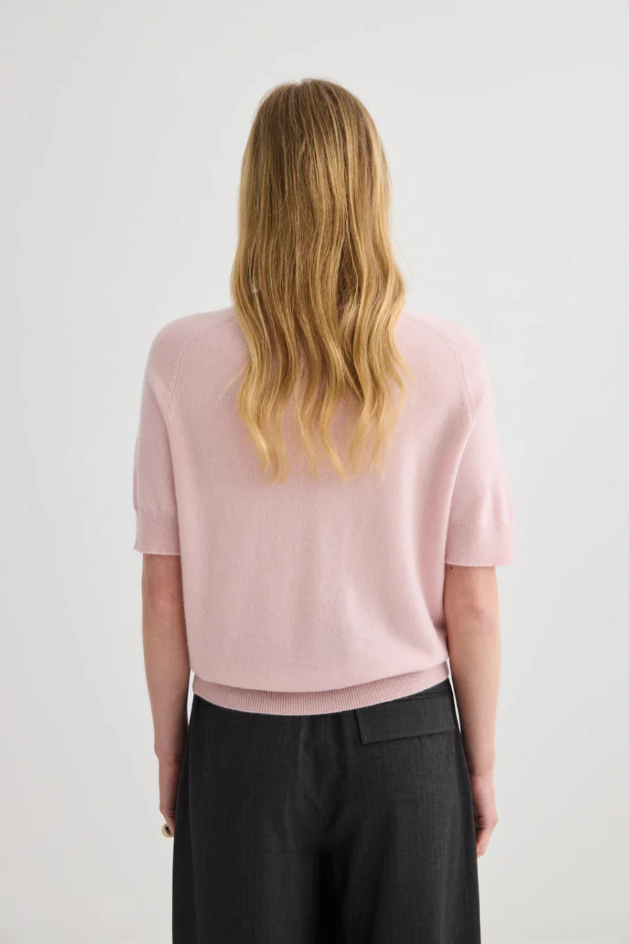 Jasper Short Sleeve Crewneck Blush - Image 2