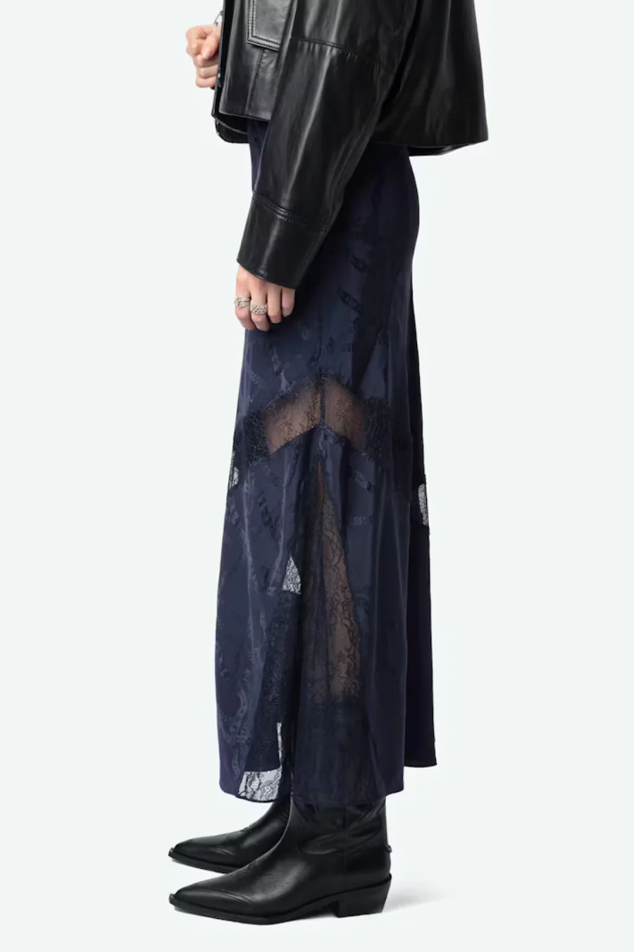 Jaylal Jac Chains Skirt Encre - Image 3