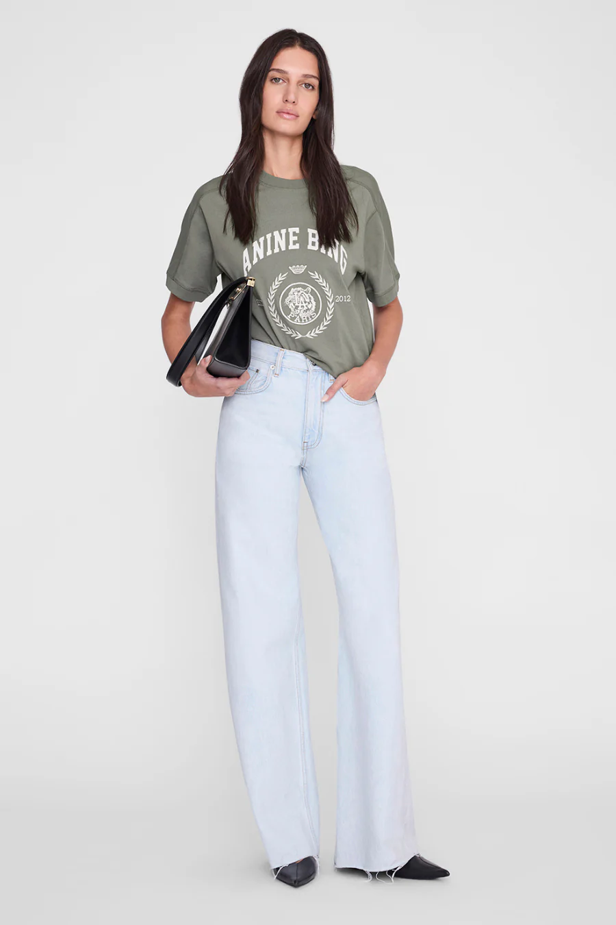 Jaylin Tee Collegiate Washed Sage