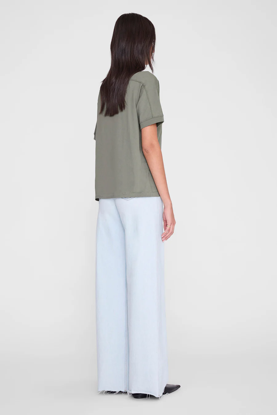 Jaylin Tee Collegiate Washed Sage - Image 2