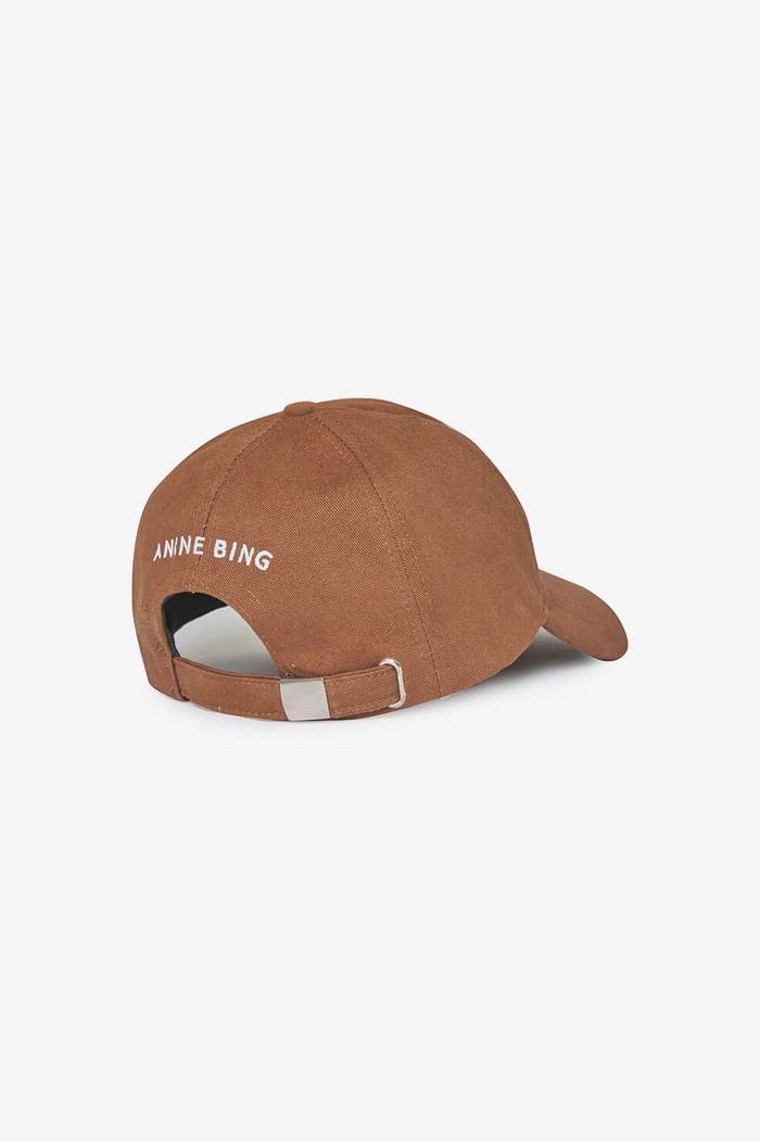 Jeremy Baseball Cap Dark Camel - Image 3