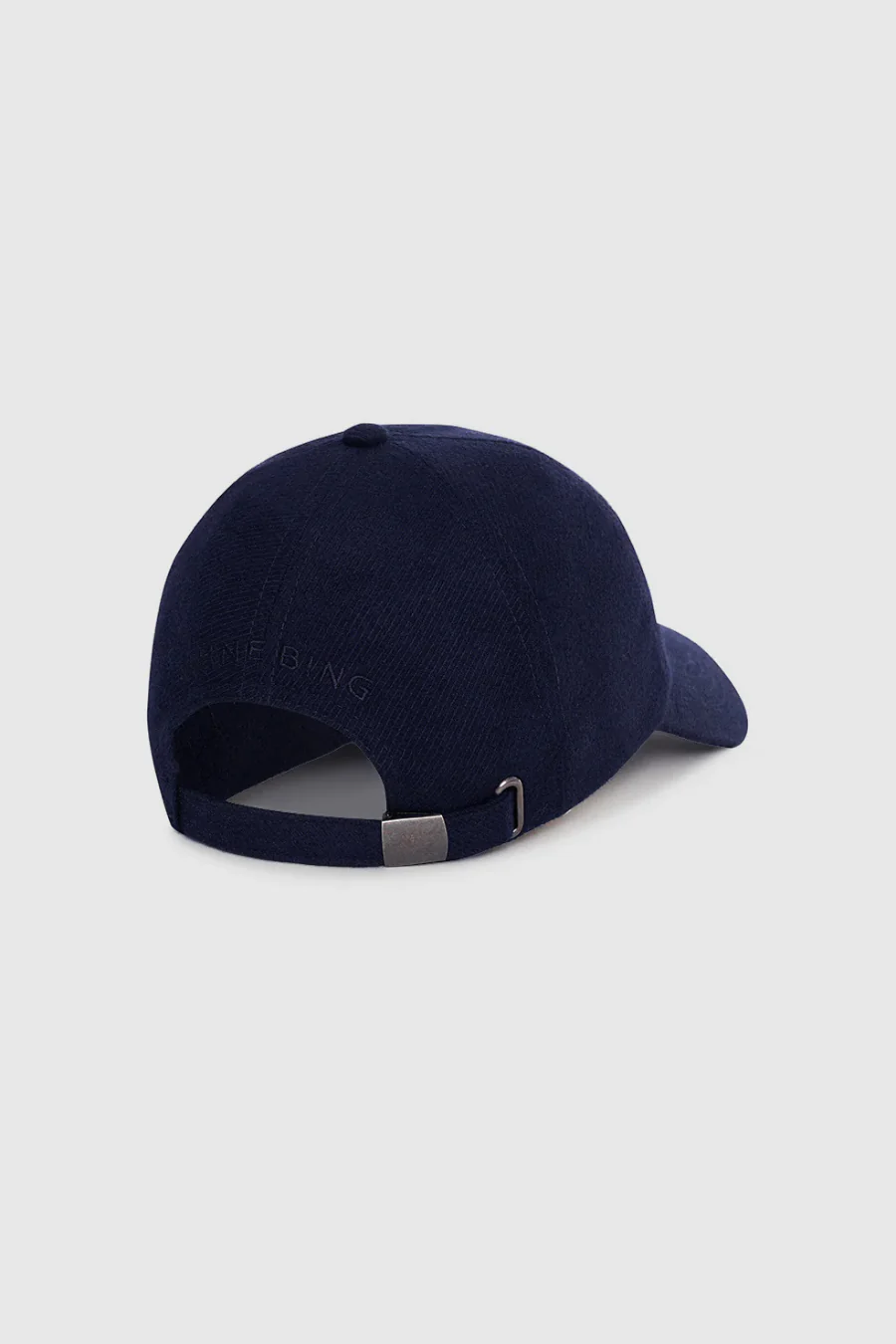 Jeremy Baseball Cap Navy Wool - Image 2