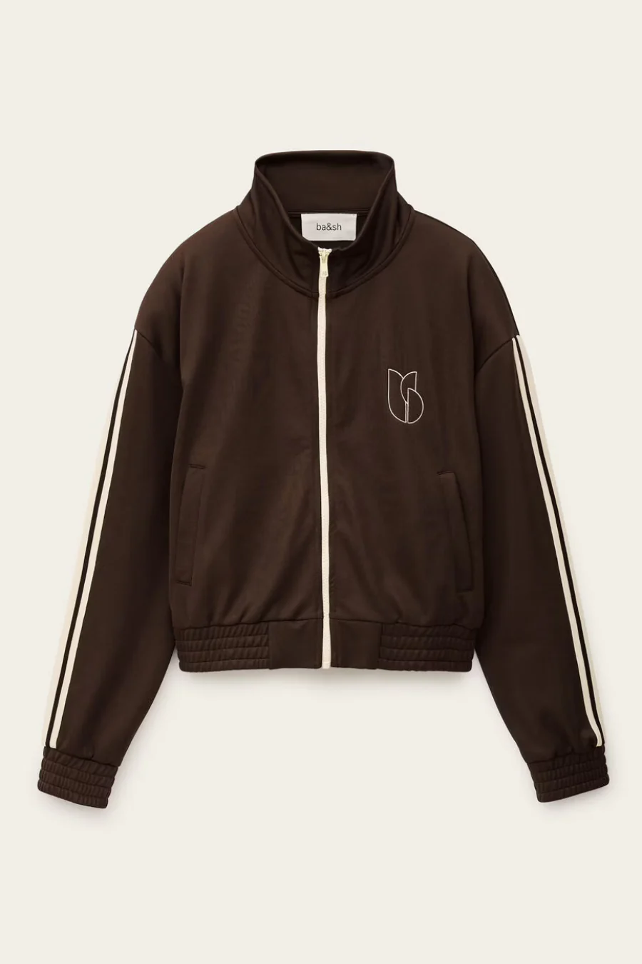 Jimi Jogging Jacket Chocolate - Image 4