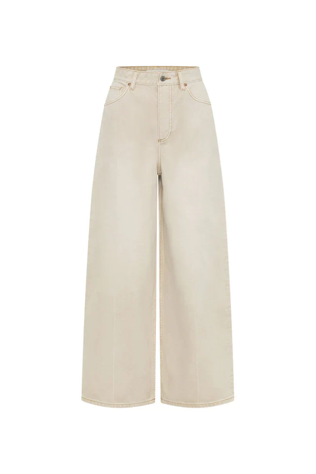 Juno Jean Washed Almond - Image 4