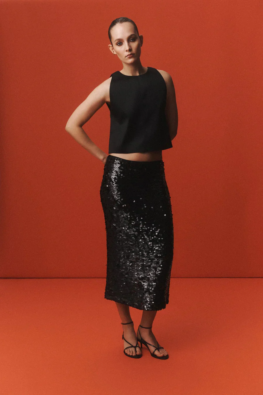Kendall Skirt Black - Image 3