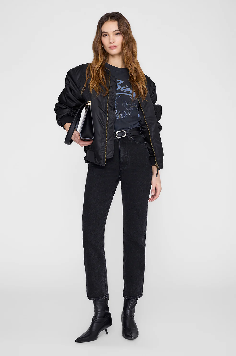 Kent Tee Eagle Washed Black - Image 3